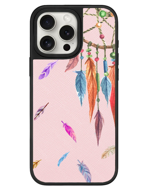 iPhone Leather Grip Case - Dreamcatcher 2.0