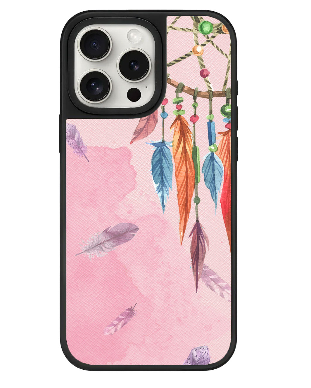 iPhone Leather Grip Case - Dreamcatcher 4.0