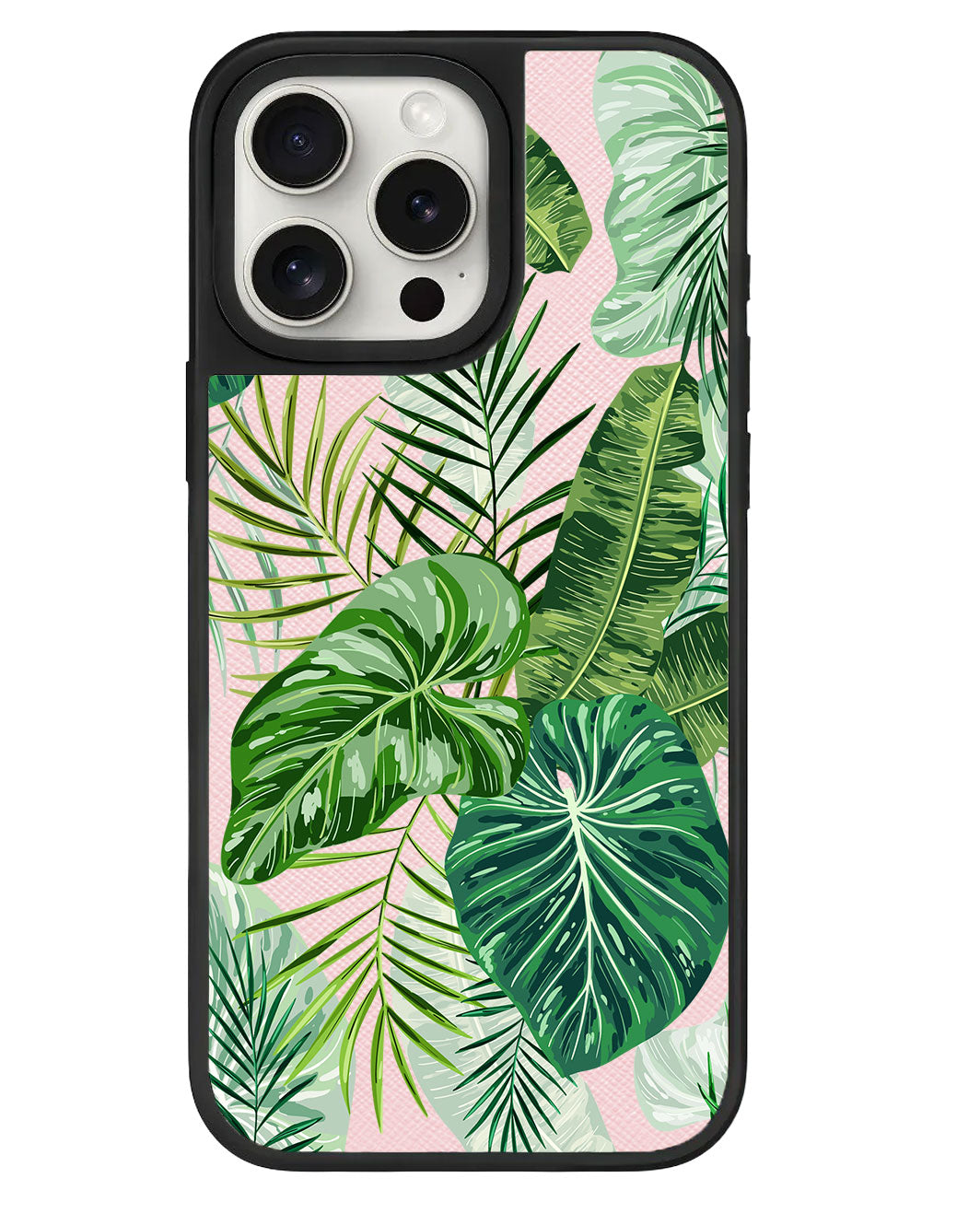 iPhone Leather Grip Case - Rainforest