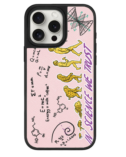 iPhone Leather Grip - Science 1.0