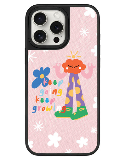 iPhone Leather Grip - Keep Growing