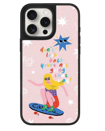 iPhone Leather Grip - Keep Moving