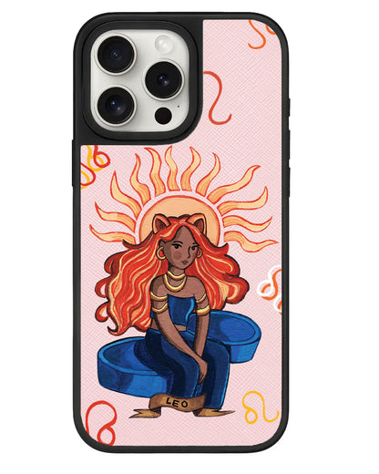 iPhone Leather Grip - Leo