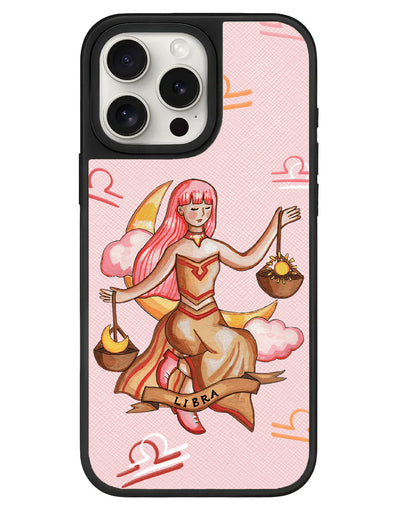 iPhone Leather Grip - Libra