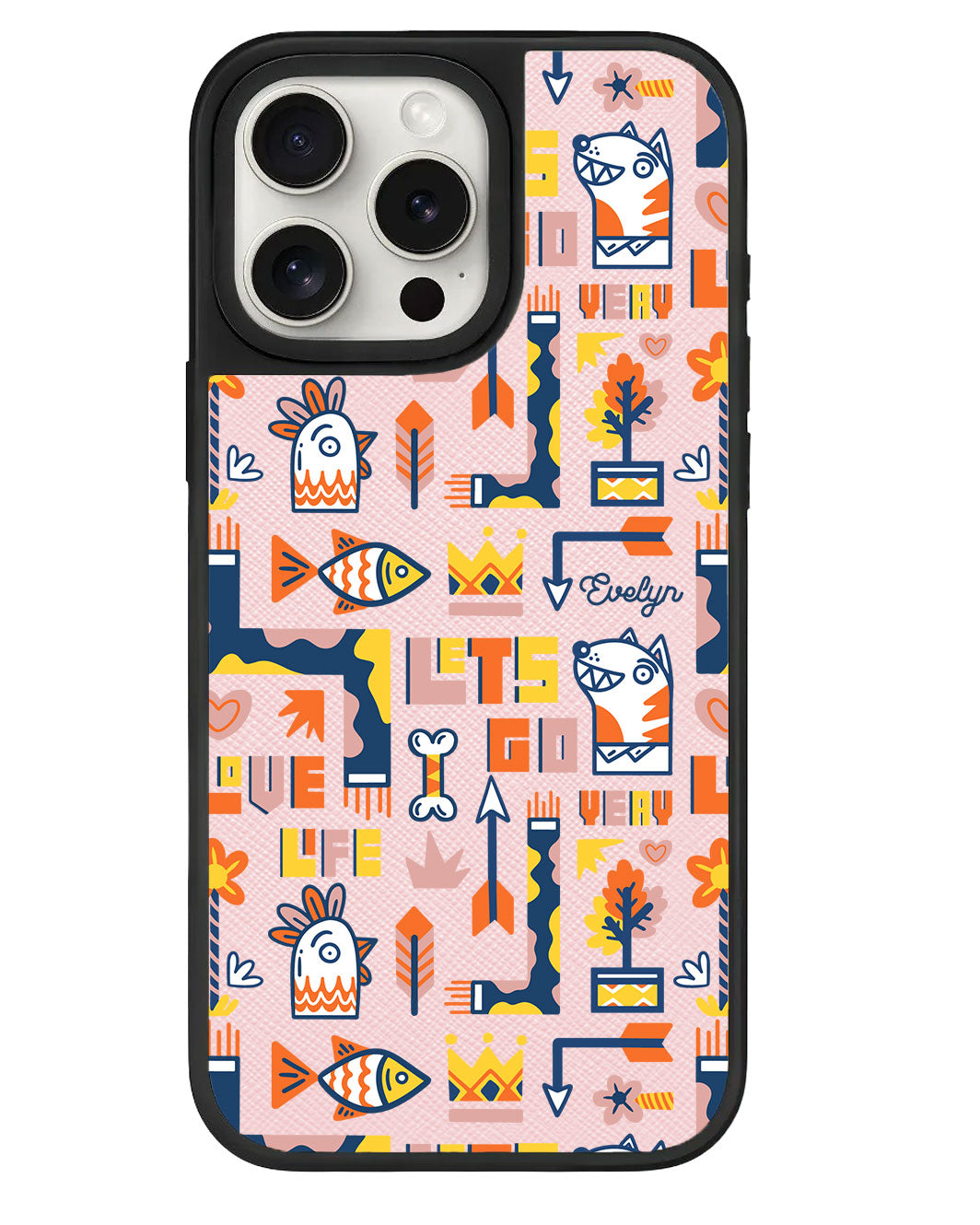 iPhone Leather Grip - Life in Colour