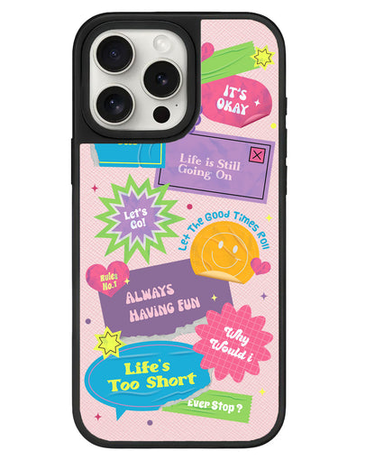 iPhone Leather Grip - Life's Too Short