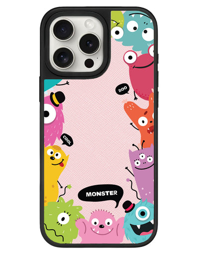 iPhone Leather Grip - Little Monster