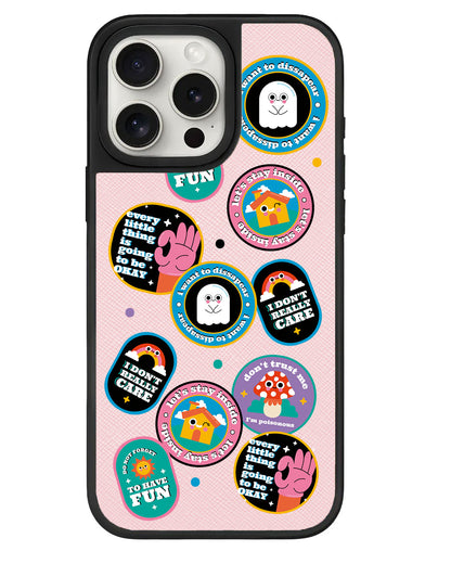 iPhone Leather Grip - Monster Sticker Pack