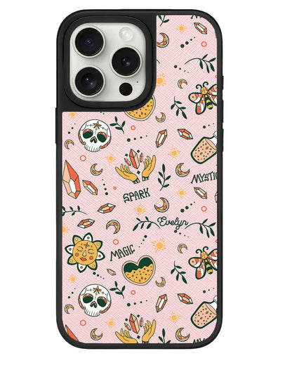 iPhone Leather Grip - Mystic