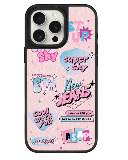 iPhone Leather Grip - New Jeans Super Shy