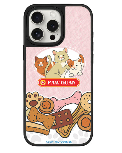 iPhone Leather Grip - Pawguan Cat