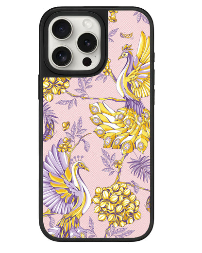 iPhone Leather Grip - Peacock 3.0