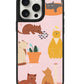 iPhone Leather Grip Case - Playful Cat 1.0