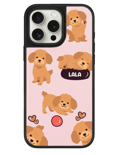 iPhone Leather Grip - Poodle Squad 1.0