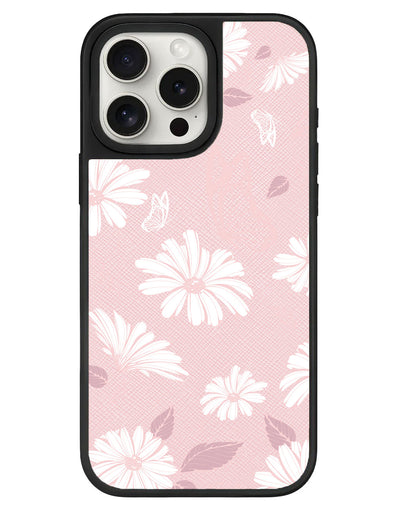 iPhone Leather Grip - Butterfly & Daisy