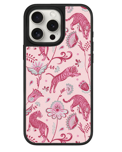 iPhone Leather Grip - Tiger & Floral 7.0