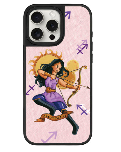 iPhone Leather Grip - Sagittarius