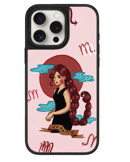 iPhone Leather Grip - Scorpio