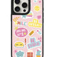 iPhone Leather Grip Case - Self Love Sticker Pack 3.0