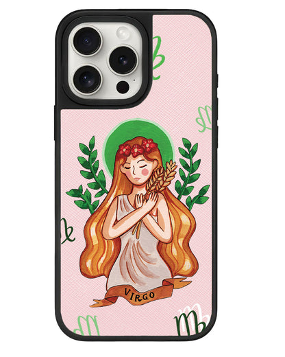 iPhone Leather Grip - Virgo