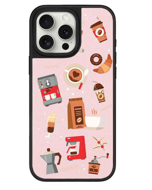 iPhone Leather Grip - Barista