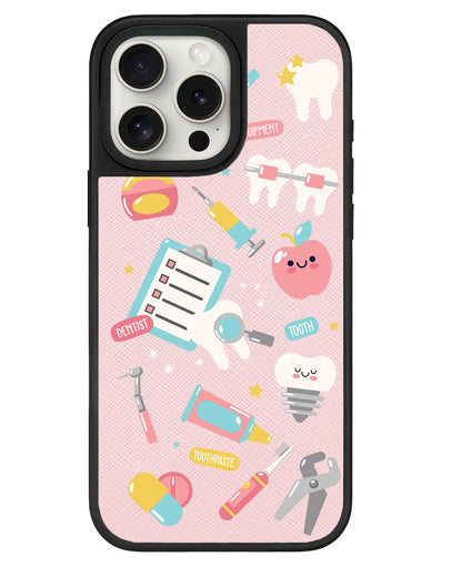iPhone Leather Grip - Dentist