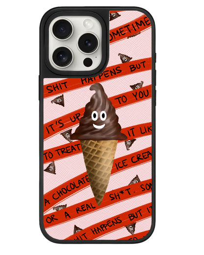 iPhone Leather Grip - Oh! Sh*t Happens