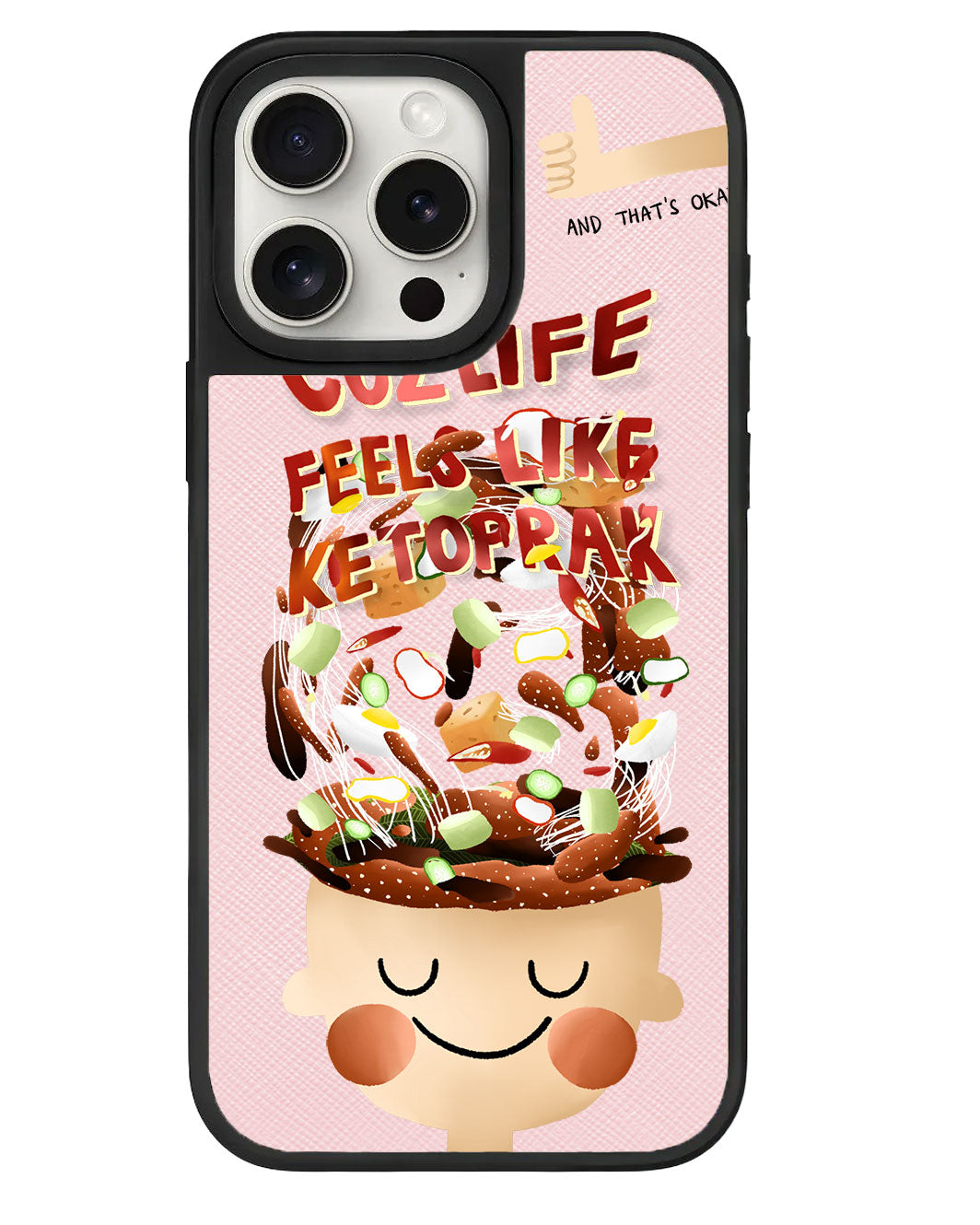 iPhone Leather Grip Case - Ketopuns