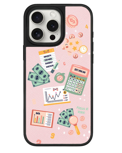 iPhone Leather Grip - Finance