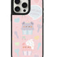 iPhone Leather Grip Case - Cupcake