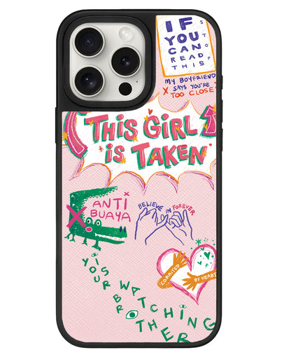 iPhone Leather Grip - Pelakor Proof (For Her)