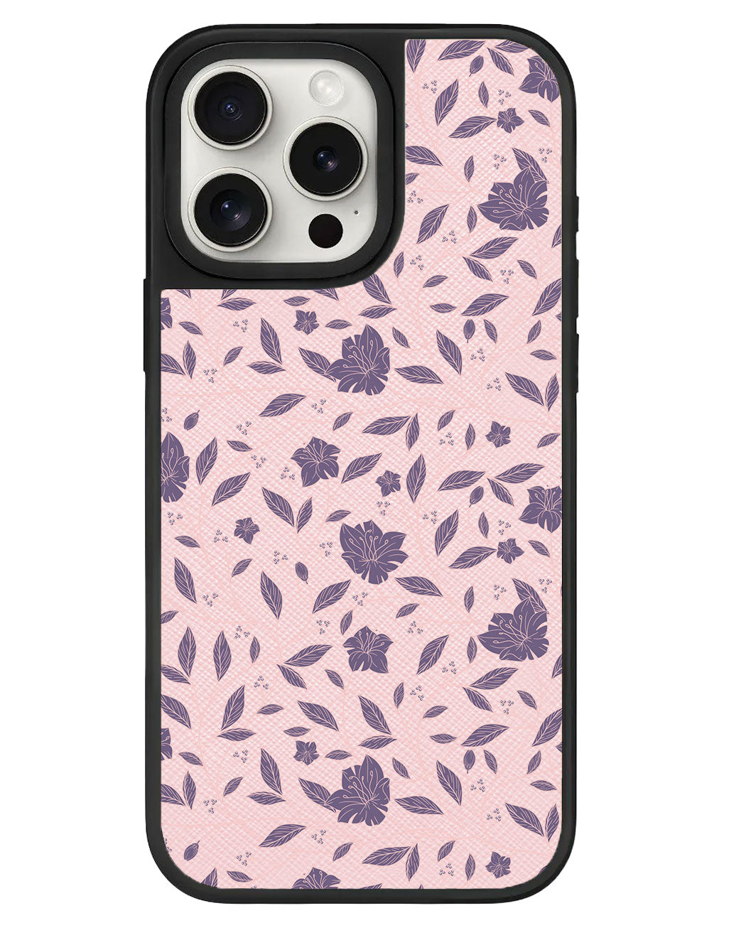 iPhone Leather Grip - Sketchy Flower 4.0