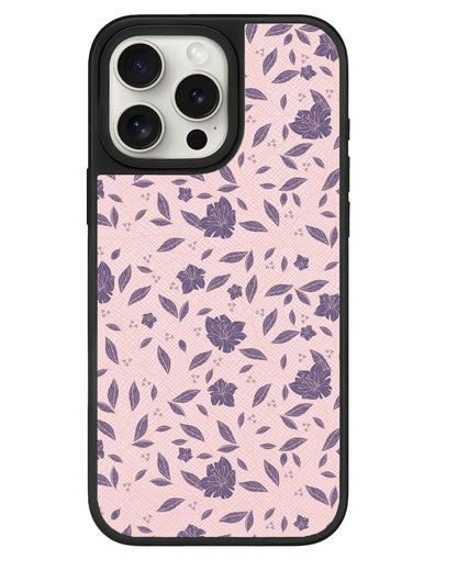 iPhone Leather Grip - Sketchy Flower 4.0