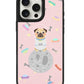 iPhone Leather Grip Case - Pugstronaut