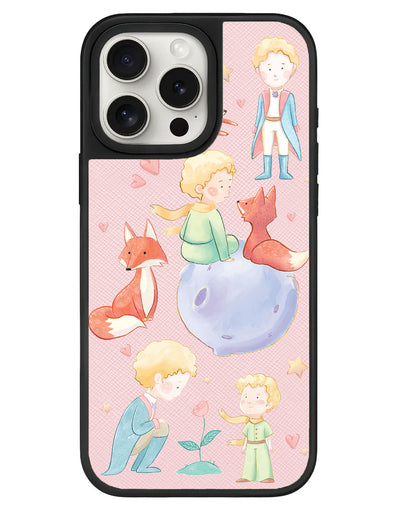 iPhone Leather Grip - Little Prince & Fox