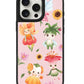 iPhone Leather Grip Case - Magical Garden