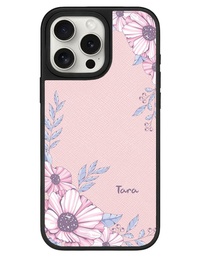iPhone Leather Grip - Pink Blossom