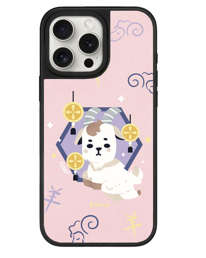 iPhone Leather Grip - Goat (Shio / Chinese Zodiac)