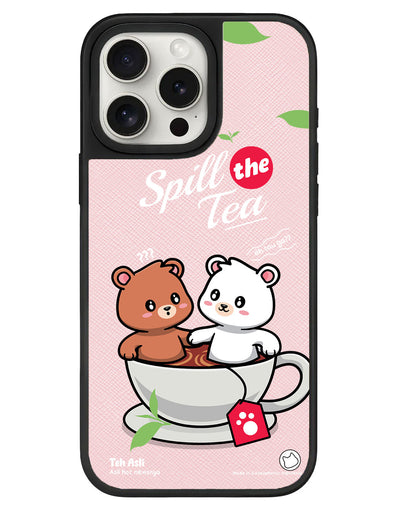 iPhone Leather Grip - Spill the Tea