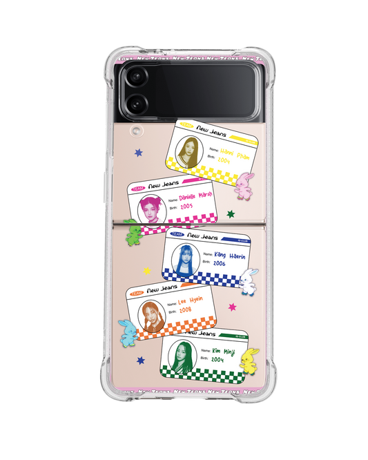 Android Flip / Fold Case - New Jeans ID Club