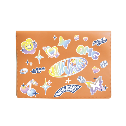 Vegan Leather Sleeve - New Jeans OMG 1.0