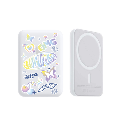 Magnetic Wireless Powerbank - New Jeans OMG 1.0