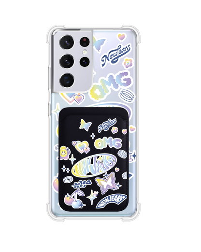 Android Magnetic Wallet Case - New Jeans OMG 1.0