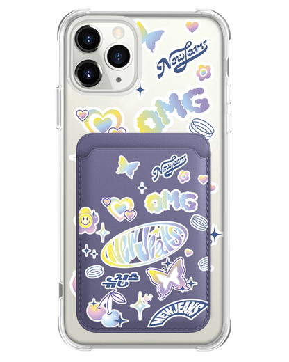 iPhone Magnetic Wallet Case - New Jeans OMG 1.0