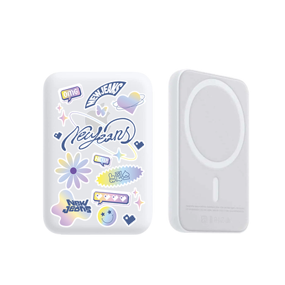Magnetic Wireless Powerbank - New Jeans OMG 2.0