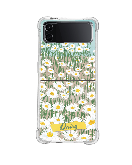 Android Flip / Fold Case - Oil Painting Daisy