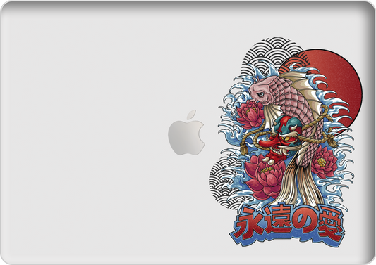 Macbook Snap Case - Oni Koi