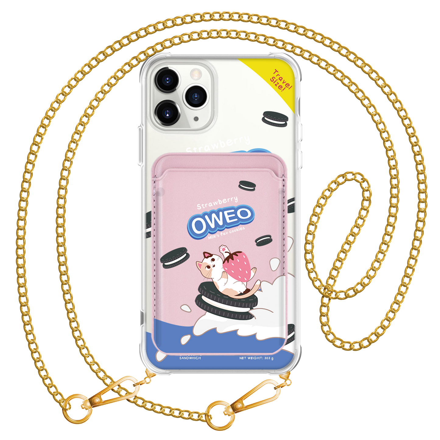 iPhone Magnetic Wallet Case - Oweo Dog