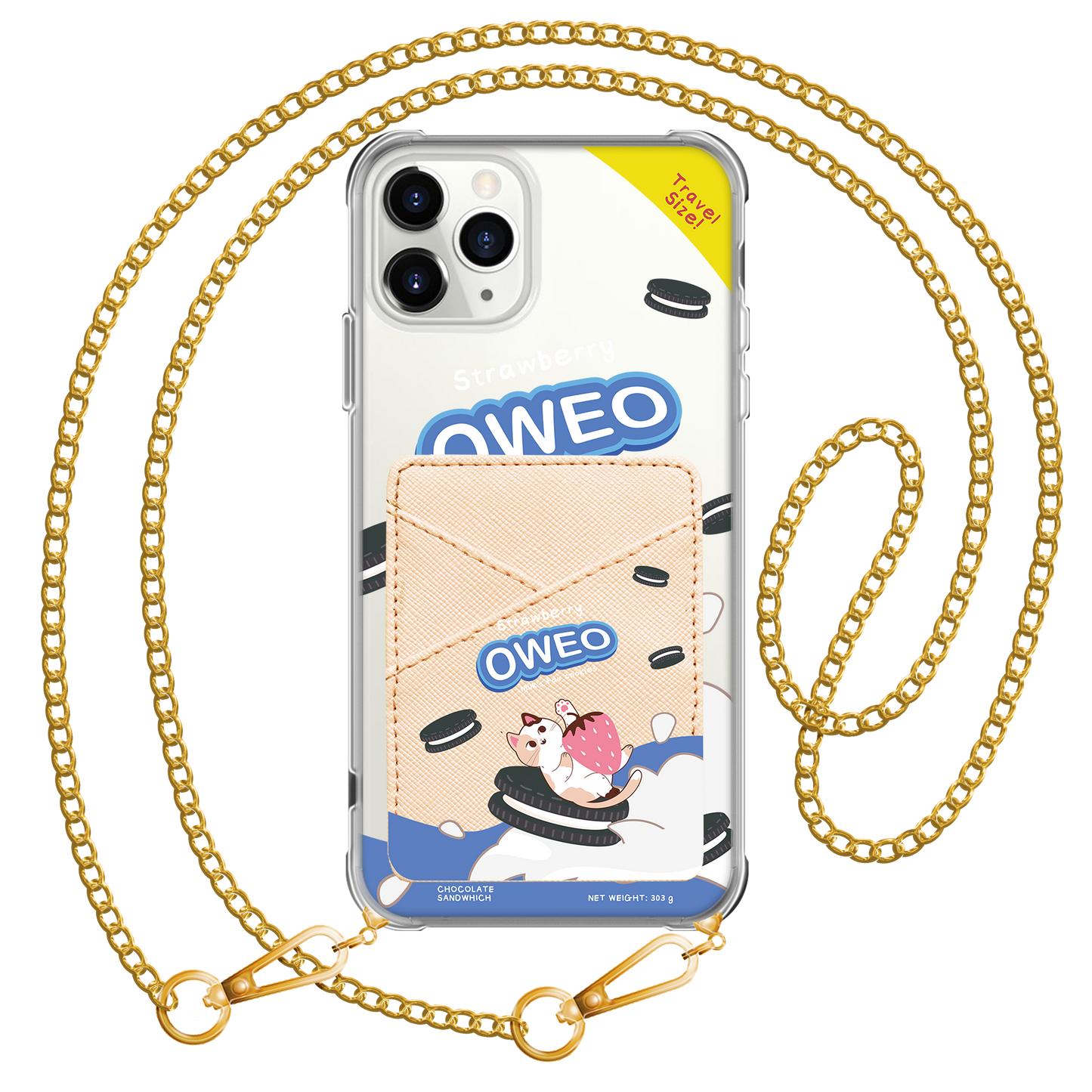 iPhone Phone Wallet Case - Oweo Cat