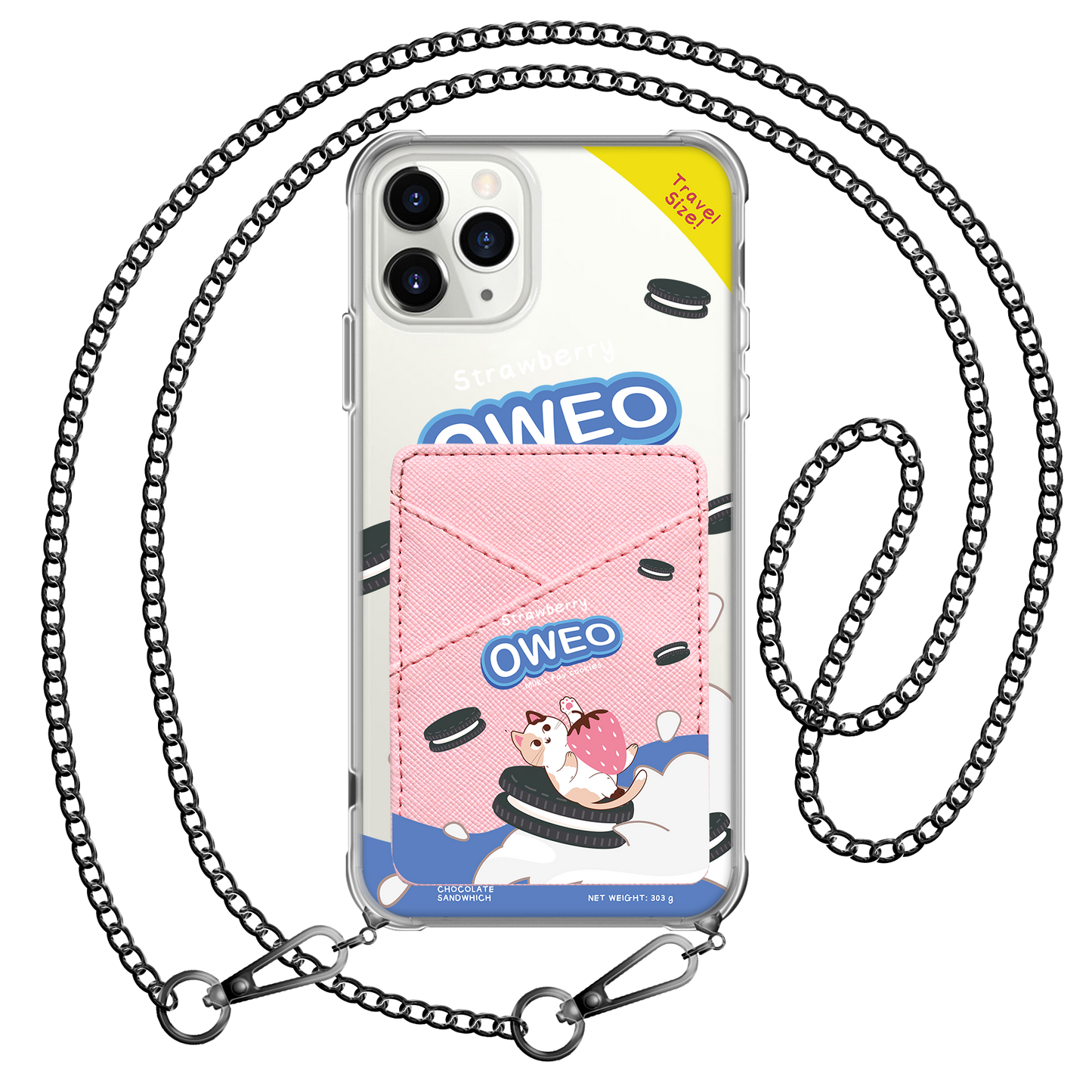 iPhone Phone Wallet Case - Oweo Cat